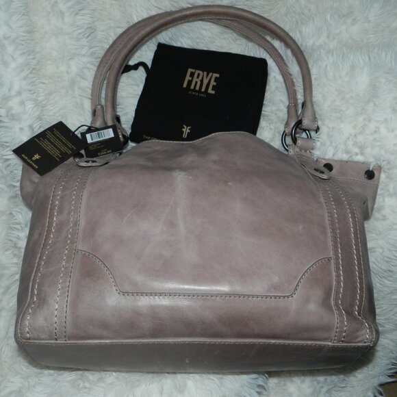🆕 Frye Melissa Shoulder Bag Leather in Mushroom w/dust bag🆕⌚📦🏃💨🚚 - Picture 2 of 15